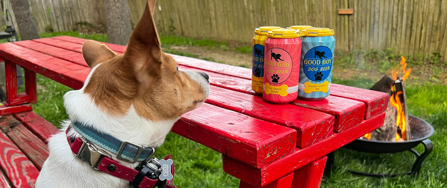 Good Boy Dog Beer - 4 pack Dog Treats Good Boy Dog Beer