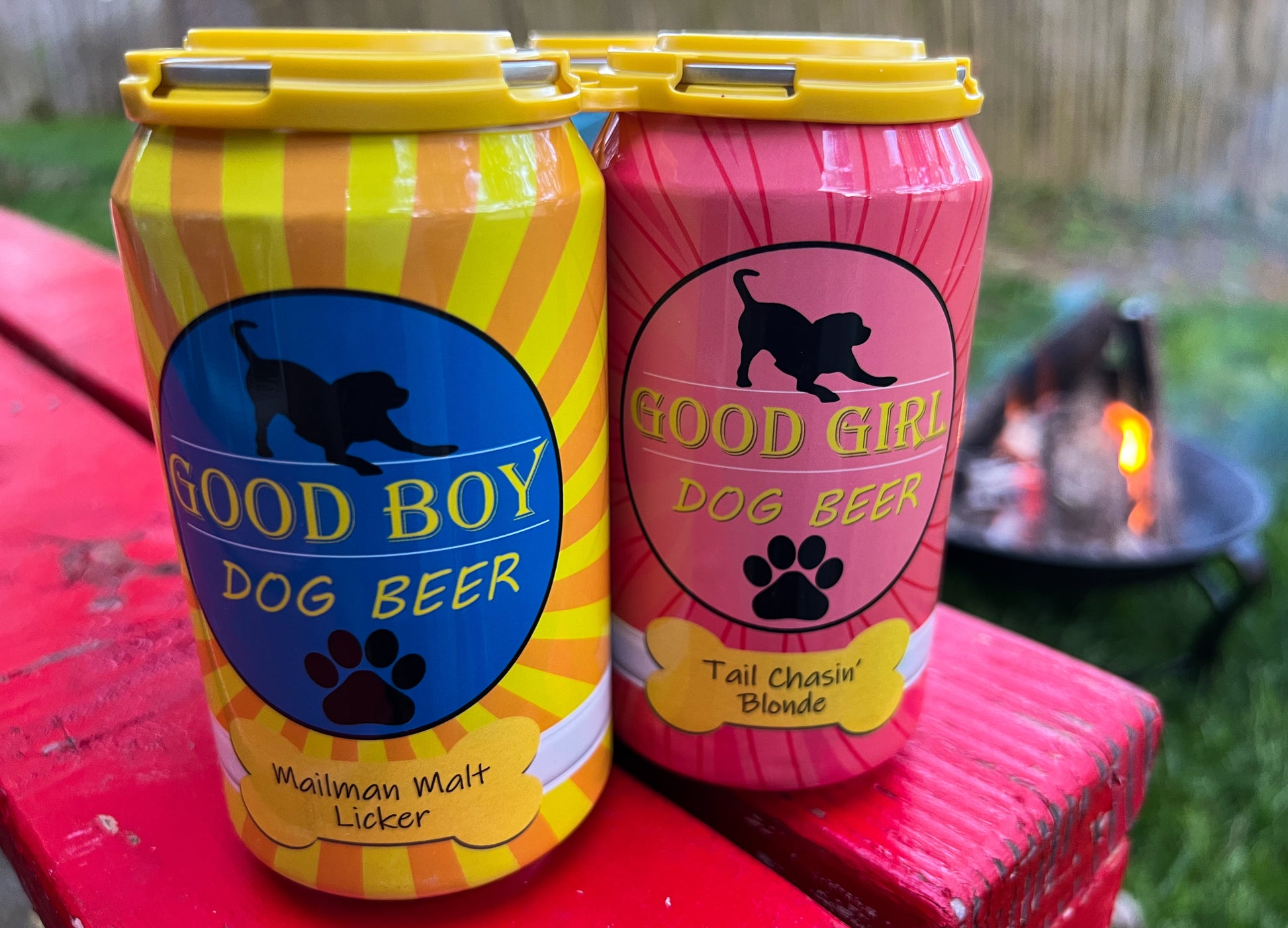 Good Boy Dog Beer - 4 pack Dog Treats Good Boy Dog Beer