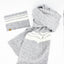 Cashmere Blend Scarf sets for Pets and their humans, Heather Grey BANDANA BESPOKE PAWS
