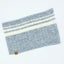 Cashmere Blend Scarf sets for Pets and their humans, Heather Grey MEDIUM BANDANA BESPOKE PAWS