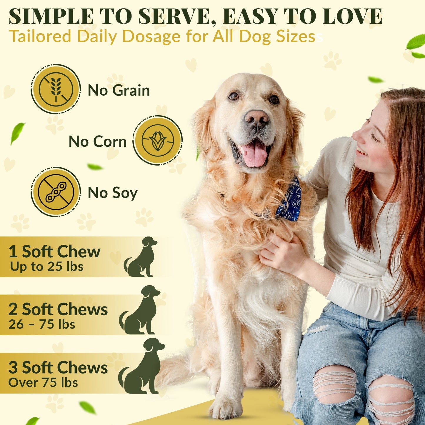 Hip & Joint Supplement for Dogs – Mobility Support for All Breeds Supplements Barrow & Hound