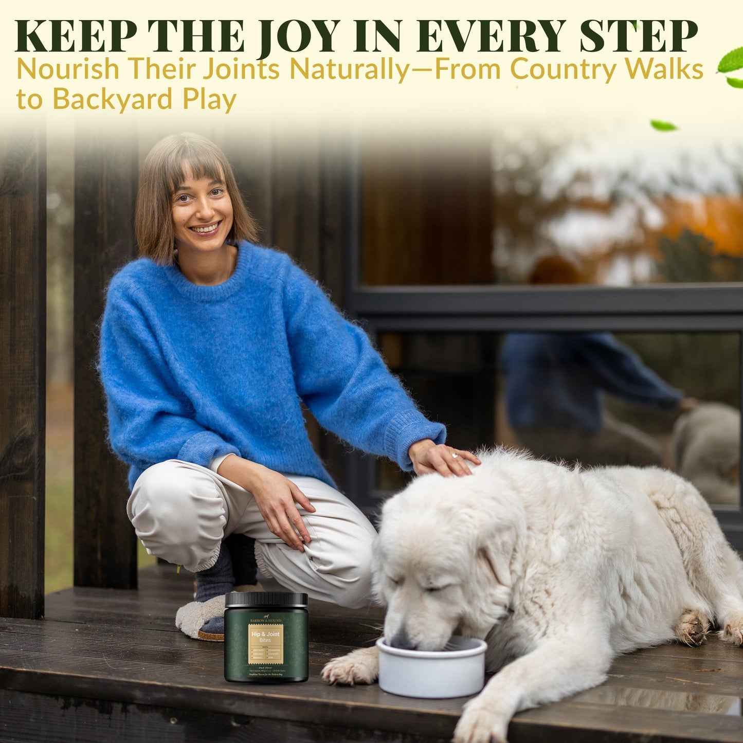 Hip & Joint Supplement for Dogs – Mobility Support for All Breeds Supplements Barrow & Hound