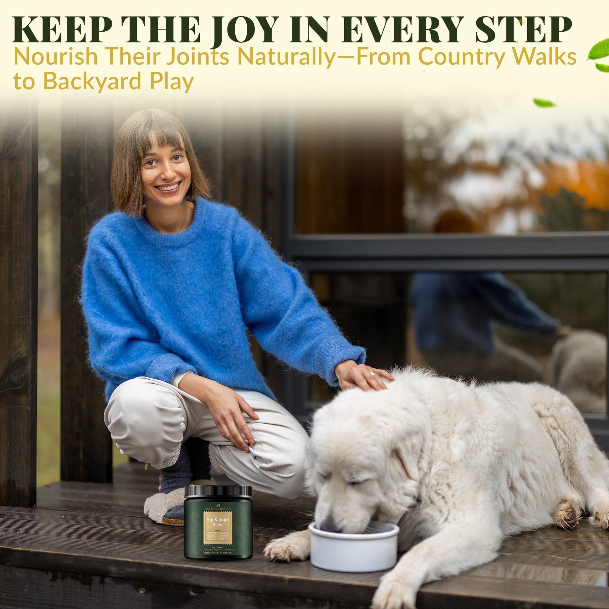 Hip & Joint Supplement for Dogs – Mobility Support for All Breeds Supplements Barrow & Hound