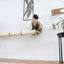 Horizontal Scratching Post for Cats Natural Bamboo 3-Tier Single Cat Scratcher Catastrophic Creations