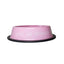 I LOVE YOU SO MUCH Modern Stainless Steel Dog Bowl – 24oz Pink Pet Suppplies American Pet Supplies
