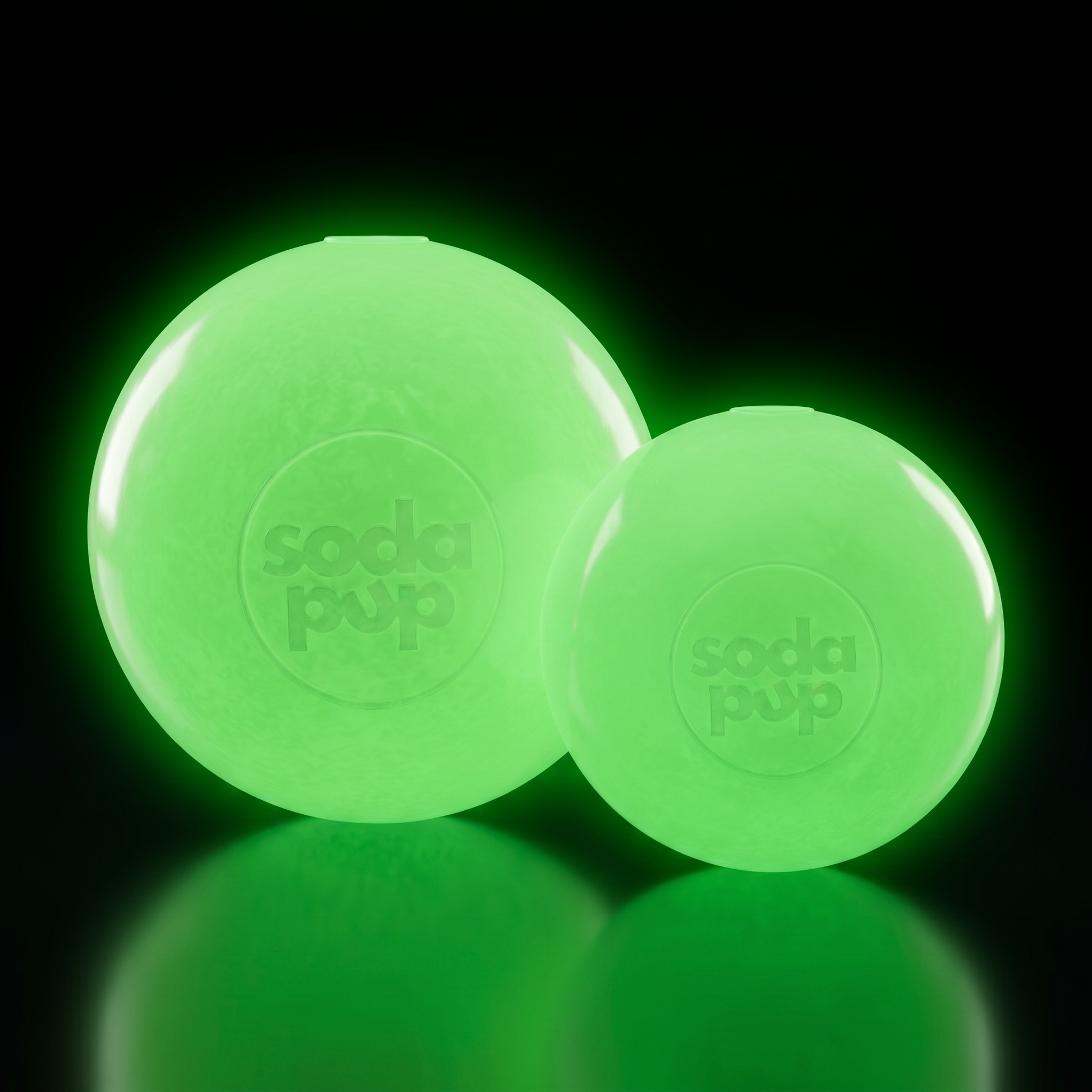 Squeak Ball - Durable Squeaky Dog Toy, Floats, Chew Toy | USA Made Rubber Dog Toys SodaPup/True Dogs, LLC