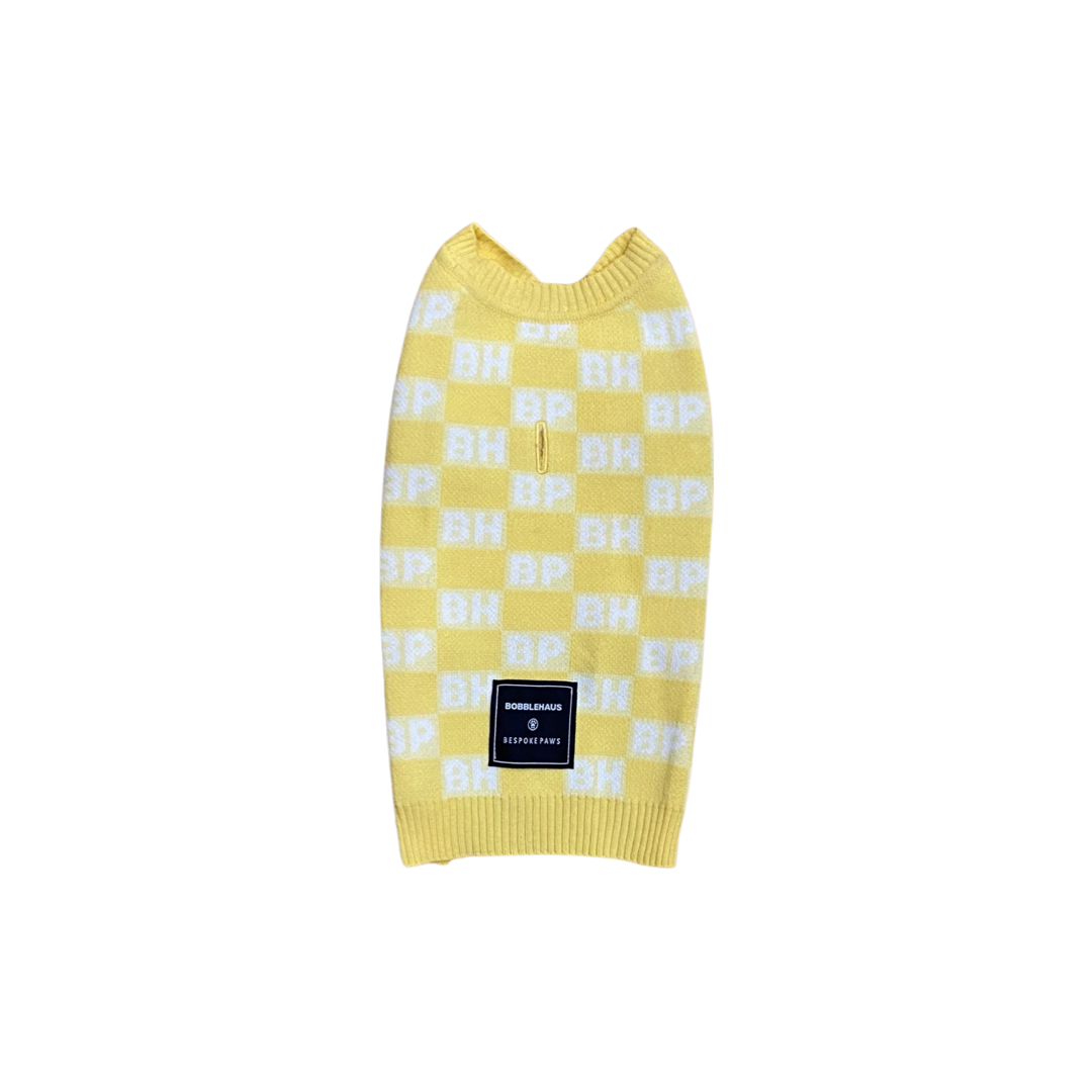 BP X BH Check Sweater vest Sweaters BESPOKE PAWS