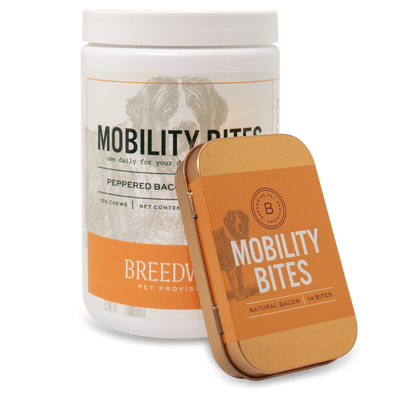 Mobility Bites 100-count jar Dog Treat Breedwise Pet Provisions