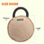 Viper Jute Round Bite Pillow Dog Toys Dogline