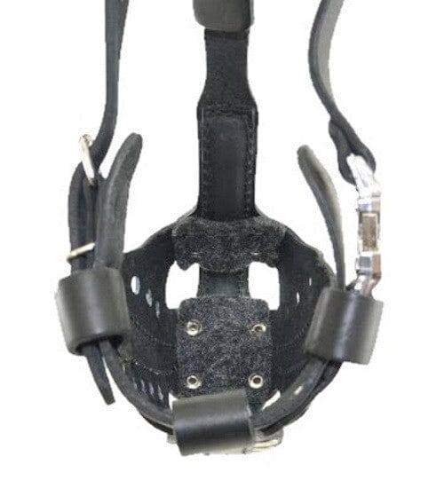 Viper Bravo Leather Agitation Muzzle with Quick Release Buckle Muzzles Dogline