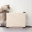 Cat Cubby for Wall - Covered Cat Bed Onyx Bamboo Blank Catastrophic Creations