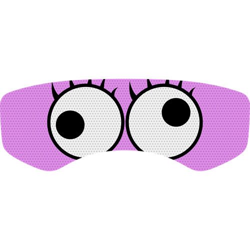 Lens Wrap - Rex Specs V2 Purple Googly Eyes Rex Specs