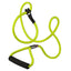 Round Nylon Slip Lead Lime Green 1 2" 6' Dog Leashes Dogline