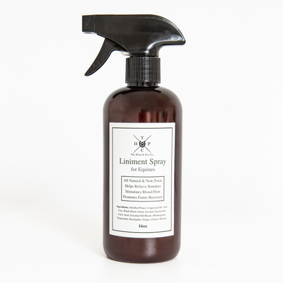 Liniment Spray for Horses The Hoof & Paw Co.