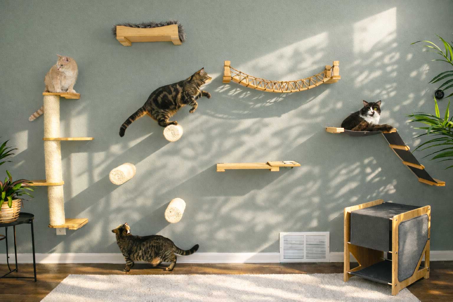 Cat Bridge for Wall Cat Bridge Catastrophic Creations