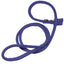 Comfort Microfiber Round Slip Lead Purple 1 5' Dog Leashes Dogline