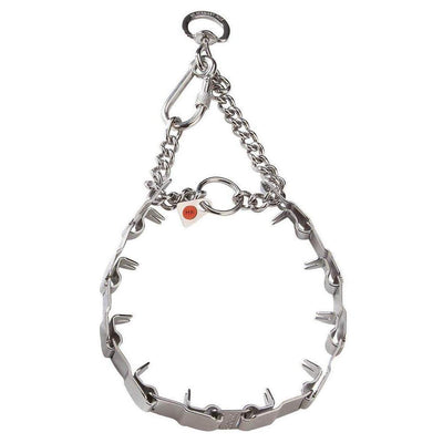Herm Sprenger - NeckTech Sport with Assembly Chain - Stainless Steel Collars, Prong/Pinch Dog Collars Dogline