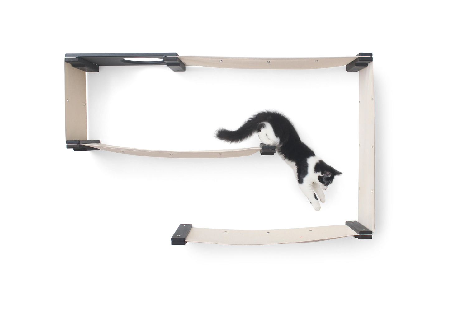Cat Maze Wall - 3 Tier Cat Tree Cat Condo Catastrophic Creations