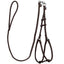 Comfort Microfiber Round Step-In Dog Harness + Dog Lead Brown 1 Dog Harnesses Dogline