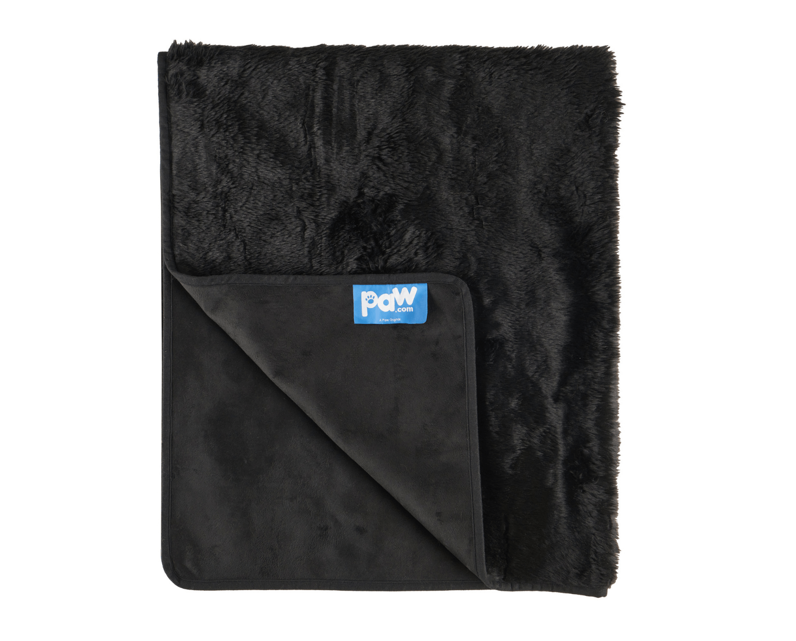 PupProtector™ Summer Short Fur Waterproof Throw Blanket - Midnight Black Dog Blanket Paw.com