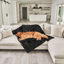 PupProtector™ Summer Short Fur Waterproof Throw Blanket - Midnight Black Dog Blanket Paw.com