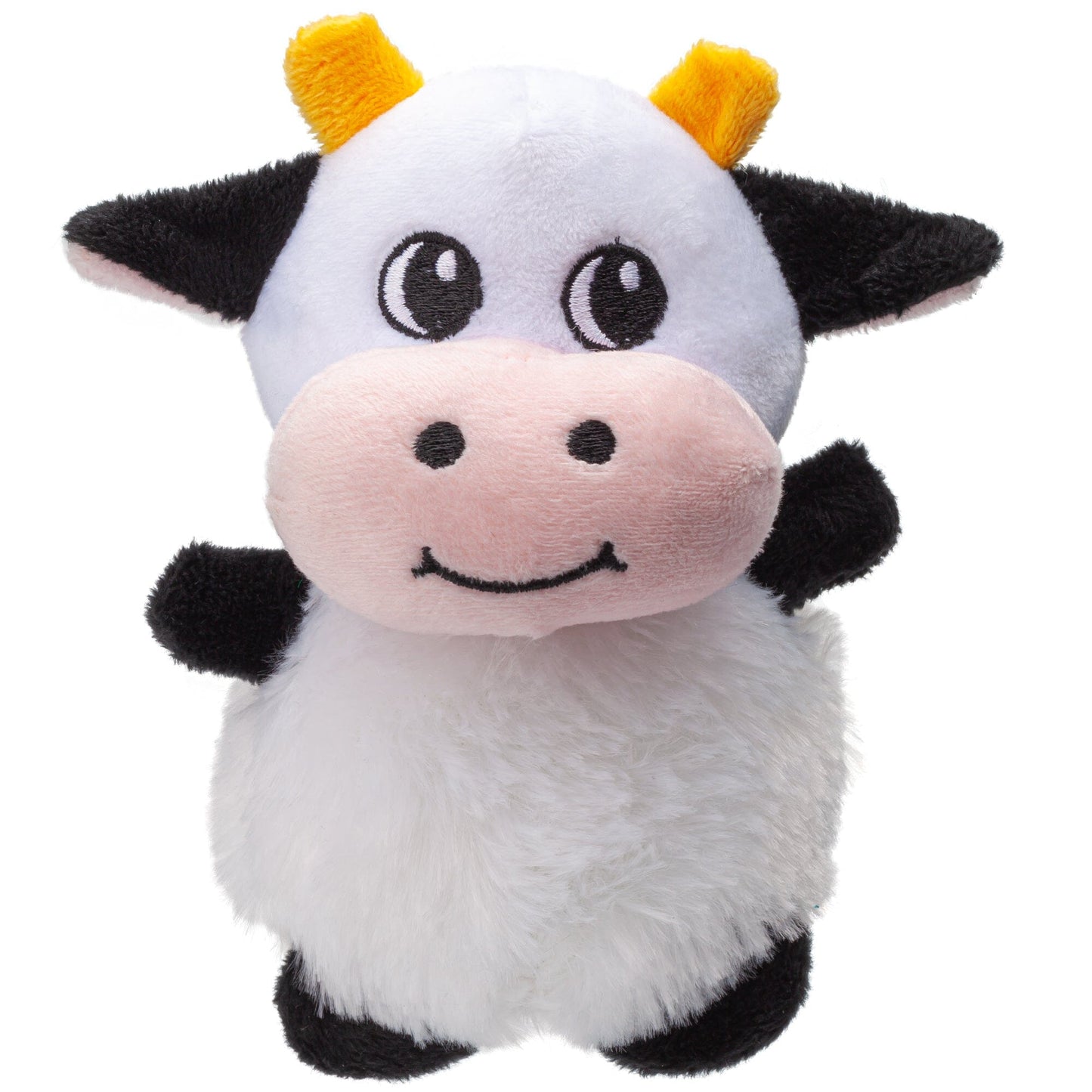 Mini Plush Dog Toy Collection - Series 1 6" Cow Mini Dog Toy Dog Toys Dogline