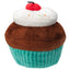 Cupcakes and Cake Slices Mini Plush Dog Toys Collection 6" Cupcake - Turquoise Dog Toys Dogline