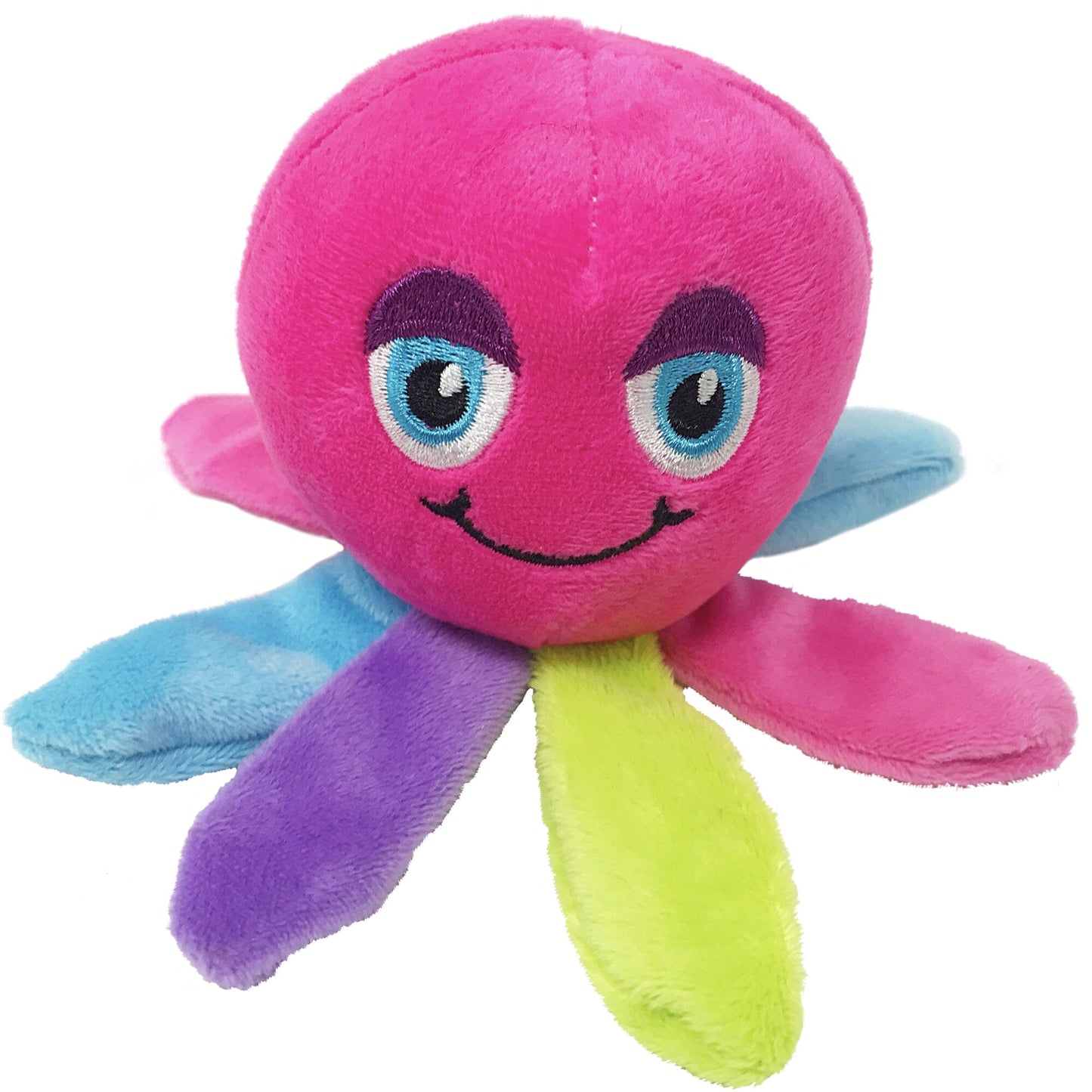 Mini Plush Dog Toy Collection - Series 1 6" Octopus Mini Dog Toy Dog Toys Dogline