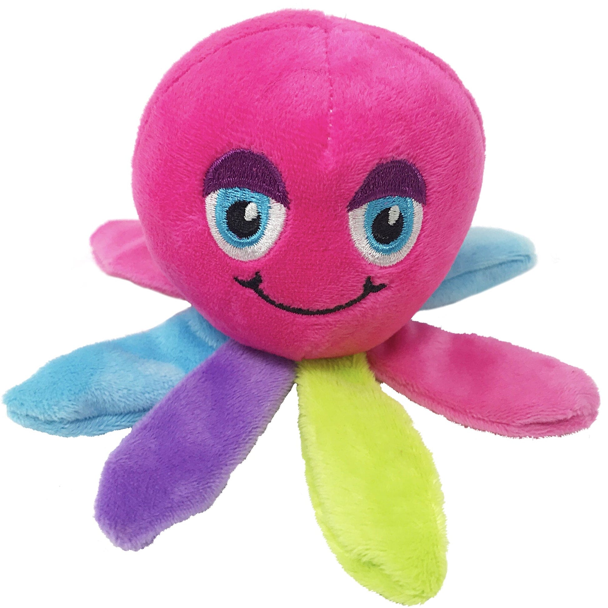 Mini Plush Dog Toy Collection - Series 1 6" Octopus Mini Dog Toy Dog Toys Dogline