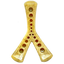 MOD Wishbone Nylon Dog Chew Toy for Aggressive Chewers | USA Made MOD Wishbone Nylon Dog Bone - Medium Nylon Dog Toys SodaPup/True Dogs, LLC