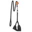 Mesh Step-In Nylon Dog Harness + Optional Flower Dog Leash Black Dog Harnesses Dogline