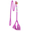 Mesh Step-In Nylon Dog Harness + Optional Flower Dog Leash Pink Dog Harnesses Dogline