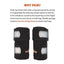 NeoAlly Dog Front Leg Brace with Reflective Straps - Metal Spring Inserts for Carpal Support (Pair) Neoallypets