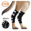 NeoAlly Dog Rear Leg Hock Brace with Safety Reflective Straps for Large Dogs [Long Version] Pair Neoallypets