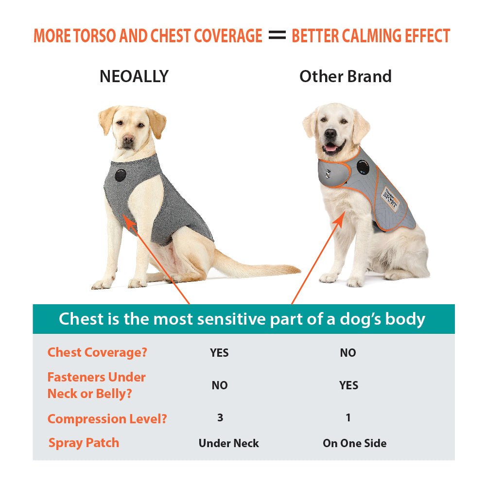 NeoAlly Upgraded Dog Surgical Recovery Vest for Dogs and Cats Neoallypets