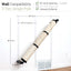 Slanted Cat Scratcher for Wall Onyx Bamboo 3-Tier Single None Cat Scratcher Catastrophic Creations