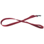 Nylon Flat Leash + Built-in Traffic Handle Red 1" Dog Collars Dogline