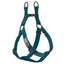 Nylon Flat Step-In Dog Harness Dark Teal Dog Harnesses Dogline