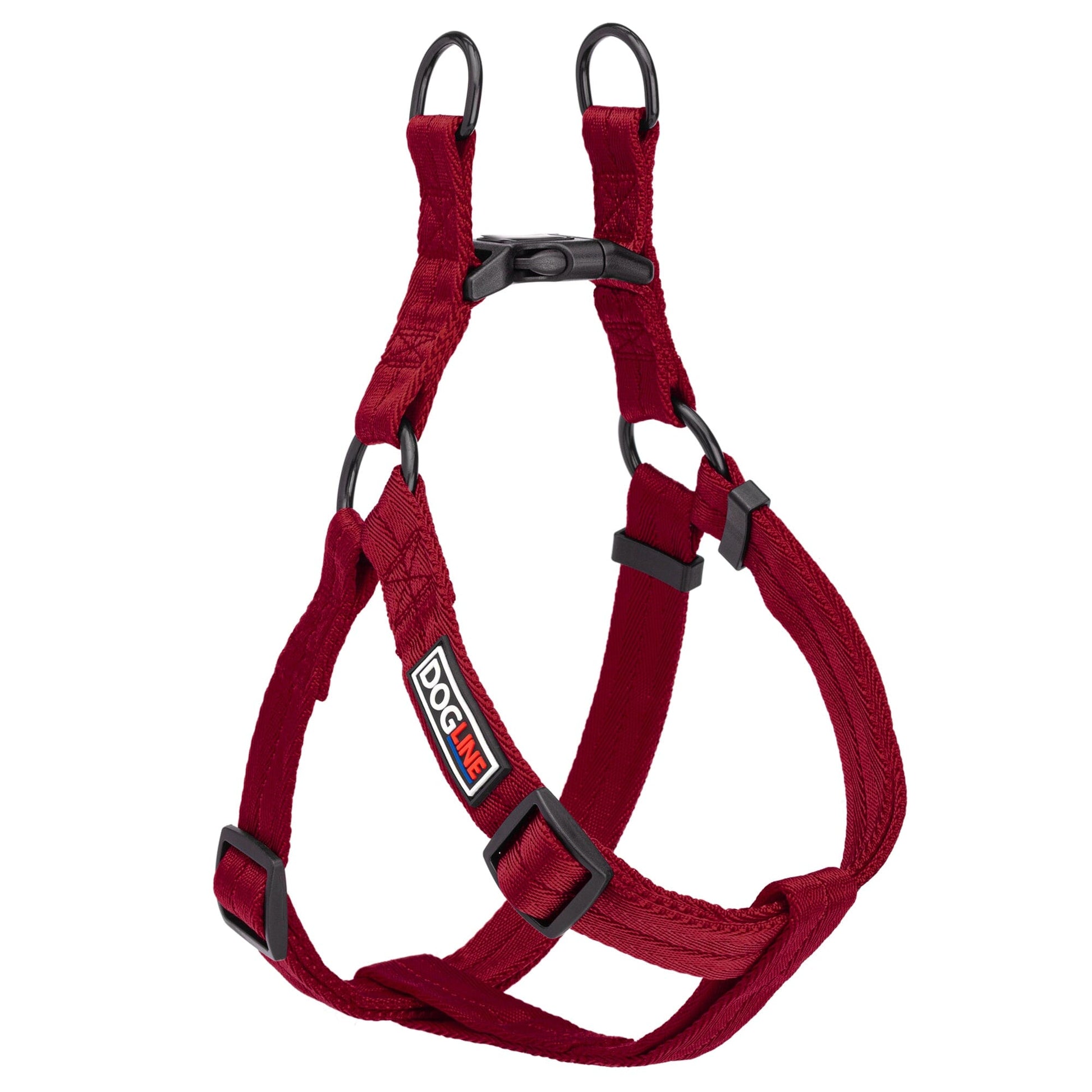 Nylon Flat Step-In Dog Harness Berry Dog Harnesses Dogline