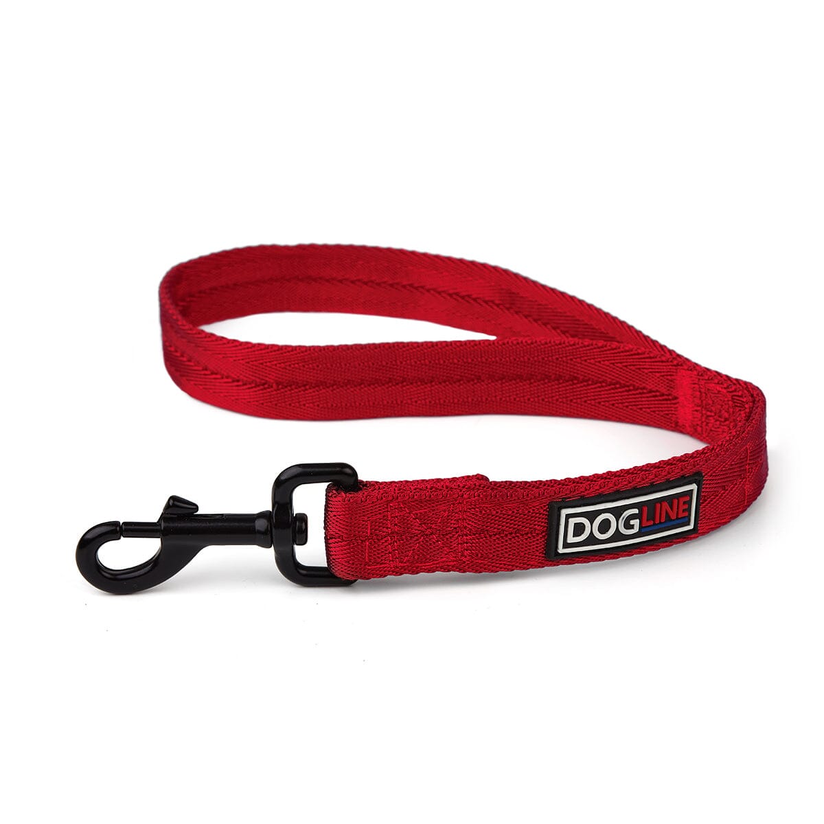 Nylon Flat Dog Leash Red 18” 1” Dog Leashes Dogline