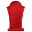 Headstone Ultra Durable Nylon Dog Chew Toy Headstone nylon toy - Orange Nylon Dog Toys SodaPup/True Dogs, LLC