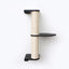 Wall Mounted Cat Climbing Pole - Sisal Cat Scratcher Catastrophic Creations