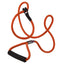 Round Nylon Slip Lead Orange 1 2" 6' Dog Leashes Dogline
