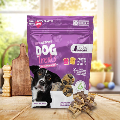 JoJo Good Chews Peanut Butter & Jelly Soft Chew Dog Treats (2-Pack) Dog Treats American Pet Supplies