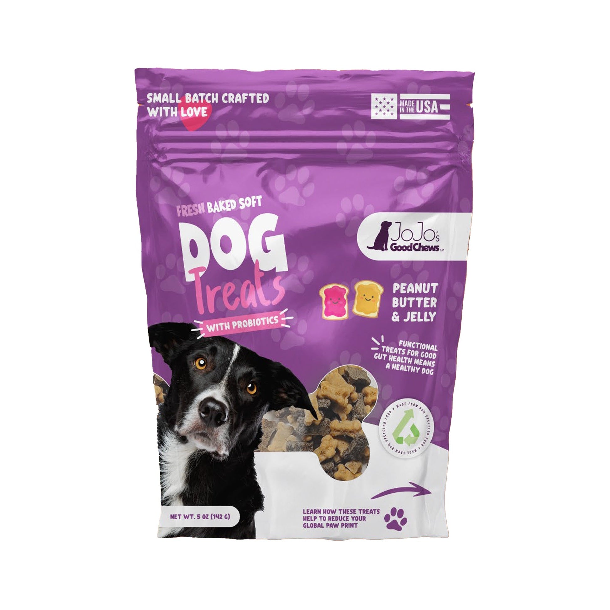 JoJo Good Chews Peanut Butter & Jelly Soft Chew Dog Treats (2-Pack) Dog Treats American Pet Supplies