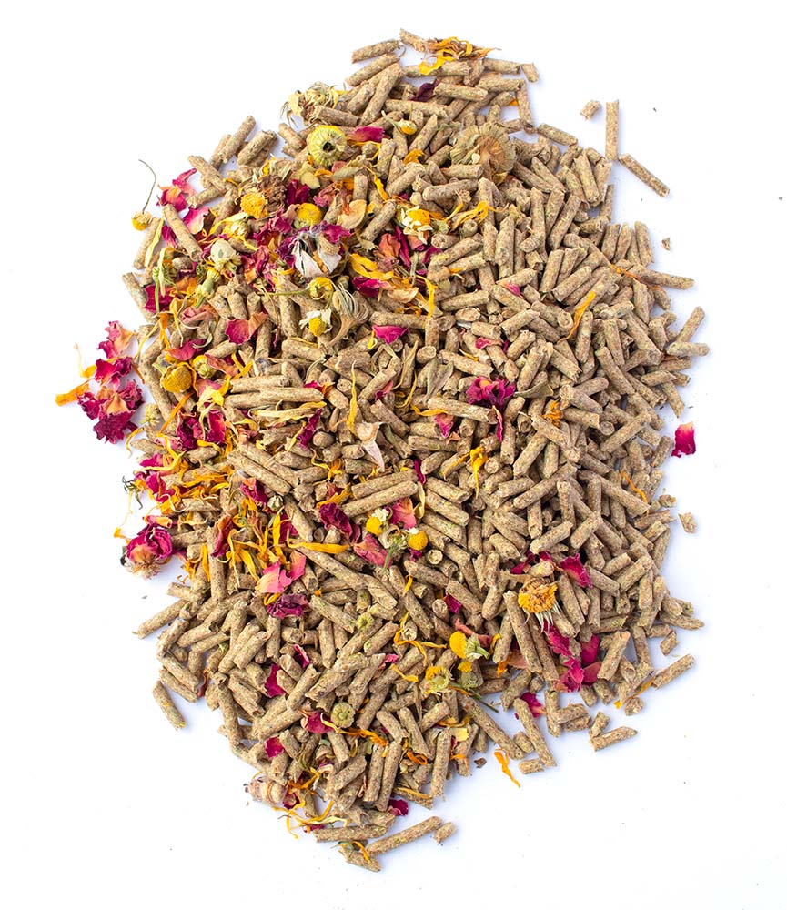 BunLuv Herbal Rabbit Feed Dahlia Pets