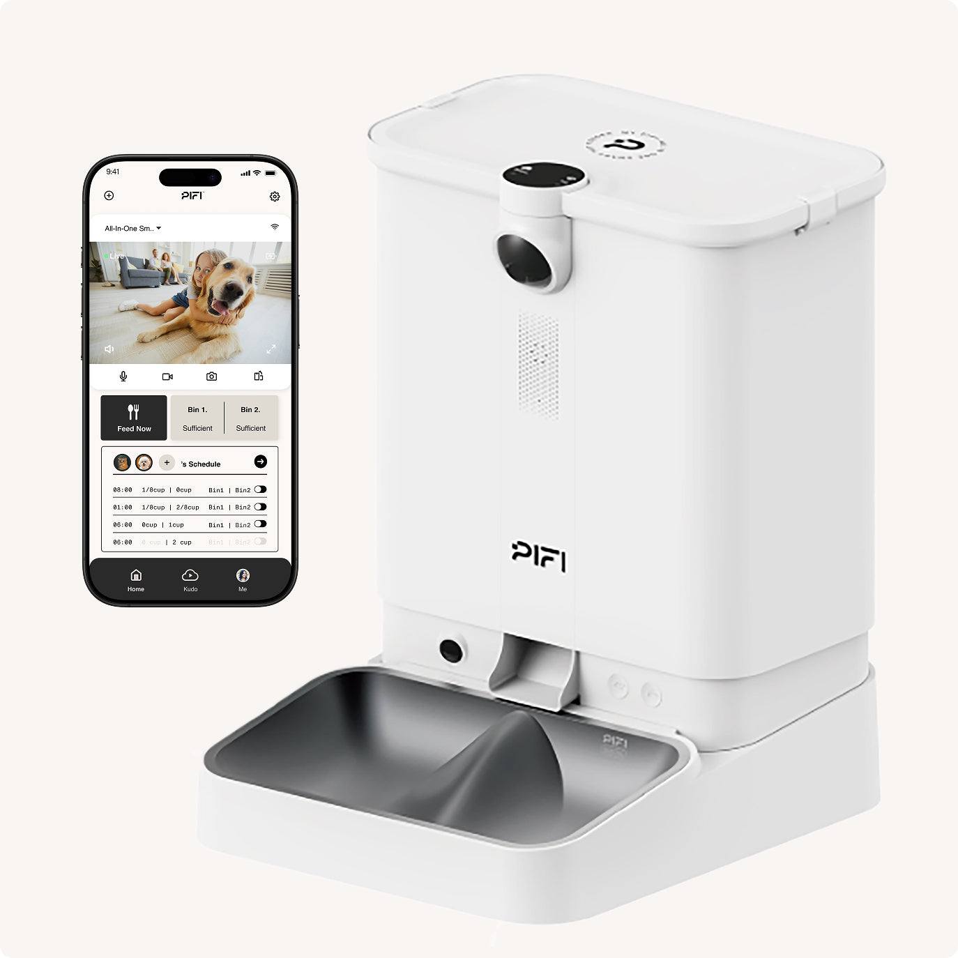 All-in-One Smart Pet Feeder PiFi