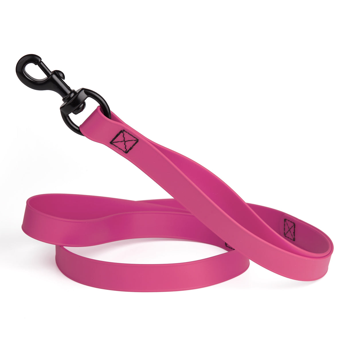 Biothane Waterproof Multi-Handle Dog Leash Passionfruit Pink Dog Leashes Dogline