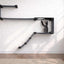 The Play - A Cat Play Wall System Onyx Bamboo Charcoal Gray Canvas Cat Condo Catastrophic Creations