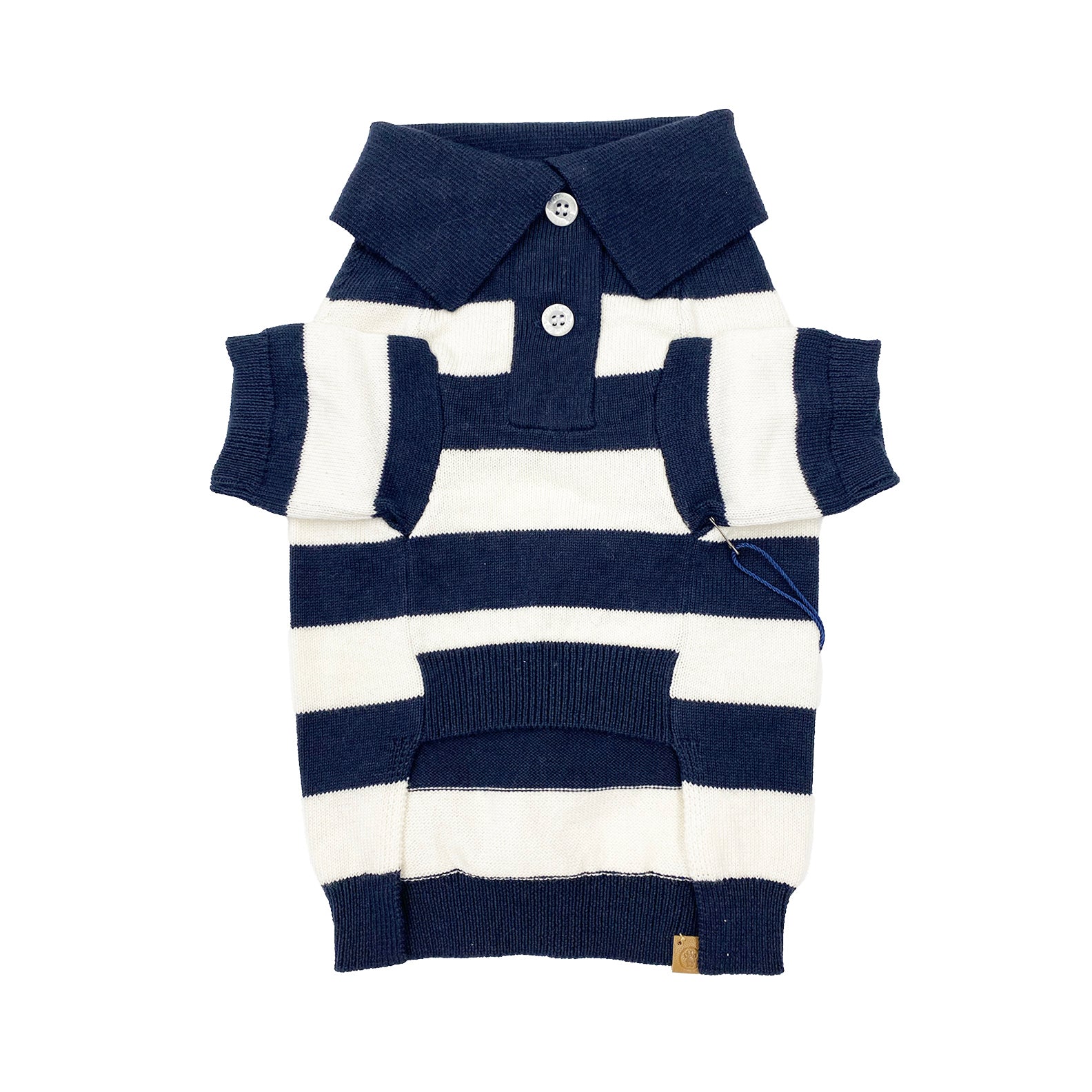 ‘Gene’ Cashmere blend Polo Sweaters BESPOKE PAWS